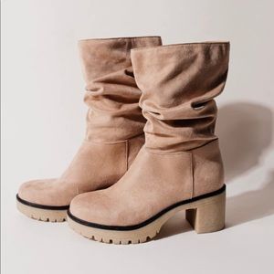 Suede Boots